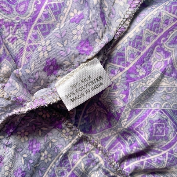 Perry Walker Collective Convertible Dress/Skirt - Purple Paisley Print - Picture 8 of 15